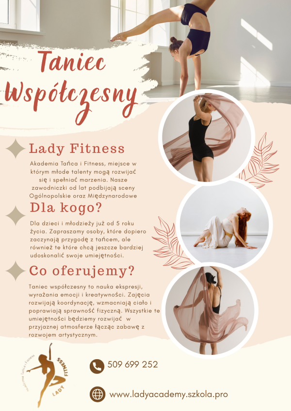 Zapisy 2025/26 już ruszyły - rejestracja przez ZAKŁADKĘ ZAPISY. Nowością będzie taniec współczesny w Wieliczce i Gdowie.